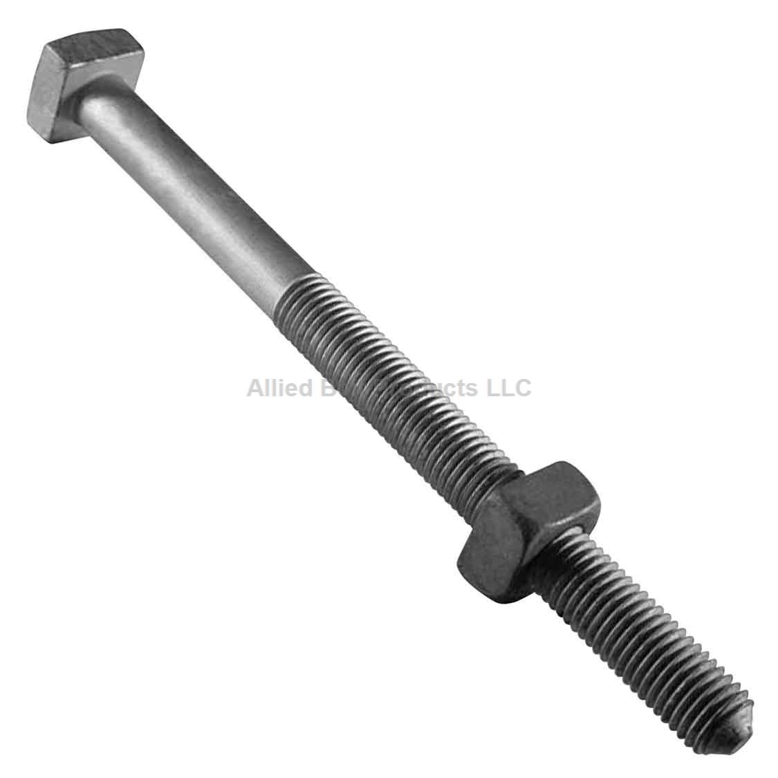 3/4" X 12" SQUARE HEAD MACHINE BOLT WITH NUT
